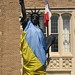 French Ambassador-s Residence - Statue of Liberty Draped in Ukrainian Flag 5