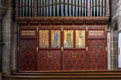 John Roddam Spencer Stanhope, Angels (organ screen)