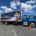 International Electric MV Series box truck