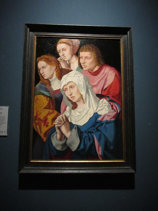 Virgin, Saints and a Holy Saint 1530-40, Bartholomeus Bruyn the Elder 1492-1555, National Gallery, Trafalgar Square, Charing Cross, City of Westminster, London, WC2N 5DN<br/>© <a href="https://flickr.com/people/38298328@N08" target="_blank" rel="nofollow">38298328@N08</a> (<a href="https://flickr.com/photo.gne?id=53163778713" target="_blank" rel="nofollow">Flickr</a>)