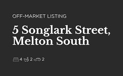 5 Songlark Street, Melton South VIC