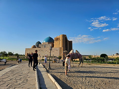 Mausoleum of Khawaja Ahmad Yasawi in Turkistan, Khazakhstan, built by Timur, 1389-1405 (2)