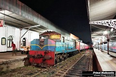 M4 756 on Passenger train (No 1039 Matara-Kandy) at Kandy in 15.05.2023