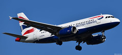 G-EUPW Airbus A319-100 British Airways