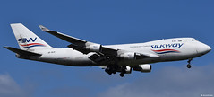 4K-BCR Boeing 747-400F Silk Way West Airlines