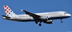9A-CTK Airbus A320-200 Croatia Airlines