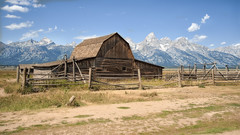 USA, Wyoming:  John Moulton Barn - Photo #1