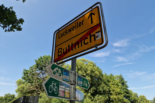 Bike routes in Buttnich