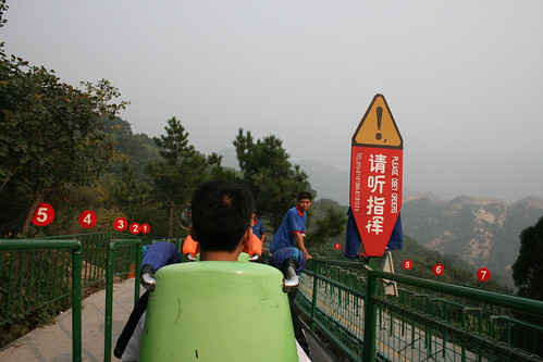 Ride down the Great Wall of China at Badaling