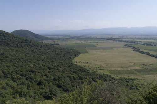 View over Alazani Plain, 25.06.2018.