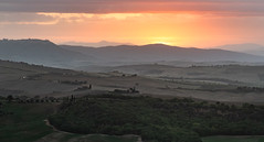 Tuscany right after Sunset