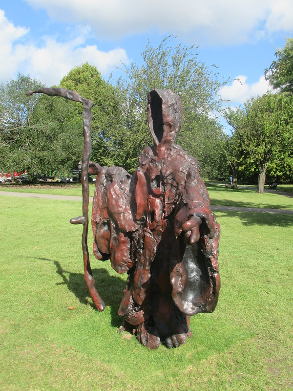 Friend (Grime Reaper) 2023, Josh Smith, Frieze Sculpture Park, English Gardens, Regents Park, City of Westminster, London, NW1 4LL (4)<br/>© <a href="https://flickr.com/people/38298328@N08" target="_blank" rel="nofollow">38298328@N08</a> (<a href="https://flickr.com/photo.gne?id=53217222476" target="_blank" rel="nofollow">Flickr</a>)