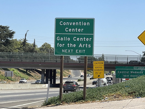Convention Center & Gallo Center for the Arts sign off CA-99