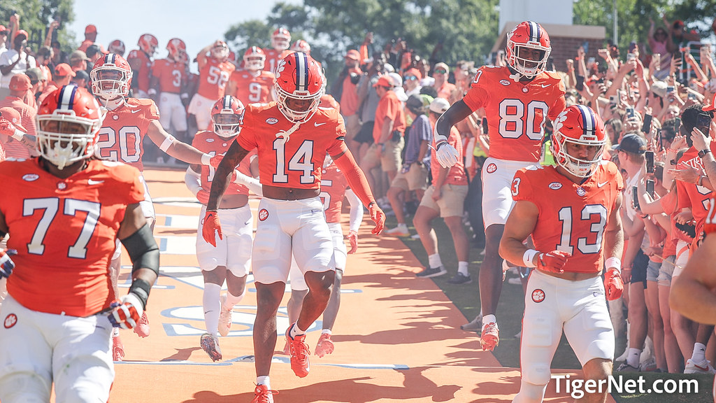 Clemson Football Photo of Beaux Collins and Shelton Lewis and Florida State