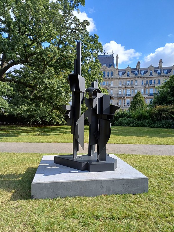 Model for Calebration II 1976, Louise Nevelson, Frieze Sculpture Park, English Gardens, Regents Park, City of Westminster, London, NW1 4LL<br/>© <a href="https://flickr.com/people/38298328@N08" target="_blank" rel="nofollow">38298328@N08</a> (<a href="https://flickr.com/photo.gne?id=53222894299" target="_blank" rel="nofollow">Flickr</a>)
