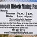 Tonopah Historic Mining Park Sign