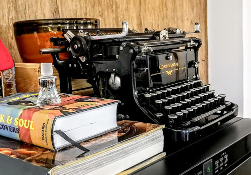 Máquina de escribir - Fotografía de Antonio Marín Segovia