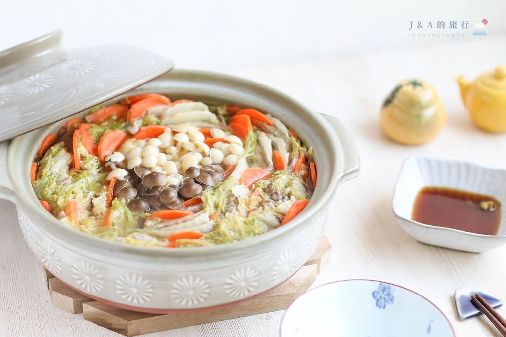 【食譜】日式千層白菜豬肉鍋-秋冬必煮的日式鍋物 @J&amp;A的旅行