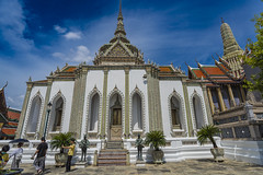 Phra Wiharn Yod in the Grand Palace compound in Bangkok, Thailand