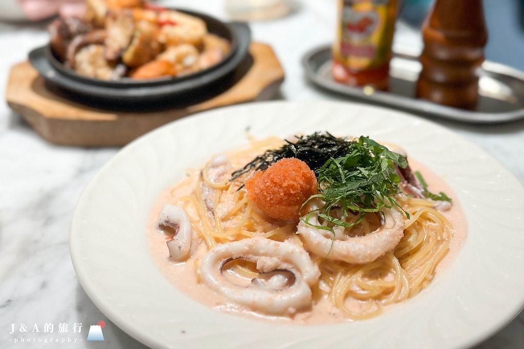 HANNA Pasta Café-超人氣日式義大利麵店，明太子系列必點 @J&amp;A的旅行