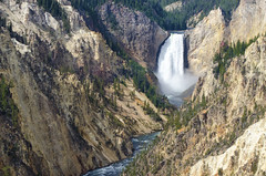 USA, Wyoming: Yellowstone Lower Falls (in Explore 10/02/2023)