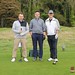 Pictured at the IHF President's Golf Day 2023 - Steve Collins, Mark Dunne and Patrick O'Donoghue