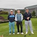 Pictured at the IHF President's Golf Day 2023 - Michael Gaughan, Sean Graham and Darryn Lowans