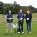 Pictured at the IHF President's Golf Day 2023 - Kevin Barry, Tim Fenn and Dick Bourke