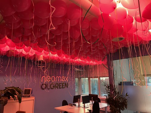 Heliumballonnen Ballonnenplafond Neomax Olgreen Capelle aan den IJssel