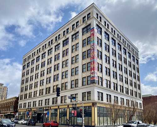 Metropolitan Building, Grand Boulevard and Olive Street, Grand Center, St. Louis, MO