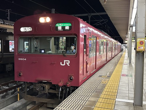 JR West, Bantan Line 103 series EMU at Himeji