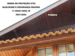 Redes de Proteção para Pombos, passaros, etc. (11) 98391-0505, w