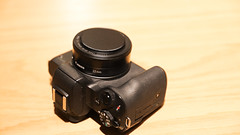 Very thin lens cap for EF-M22mm F2.0.
