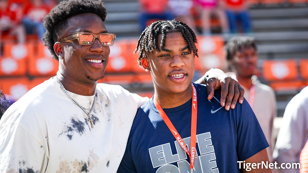 Clemson Football Photo of isaiahhenry and KJ Henry and Wake Forest