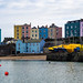The colourful backdrop of Tenby Harbour Beach - Pembrokeshire