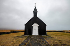 Black church at Buðir, Iceland