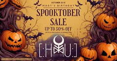 [HEXUMBRA] Spooktober birthday sale