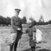 Man and boy at Fort Lawton, 1925