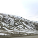 Snowy Kamloops benchlands by the highway