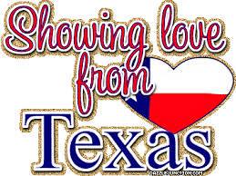 SHOWING HUGS FROM TEXAS