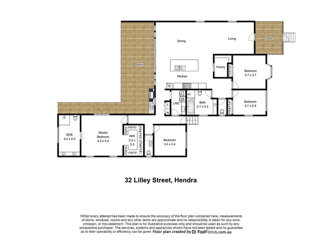 32 Lilley Street, Hendra QLD 4011 floorplan
