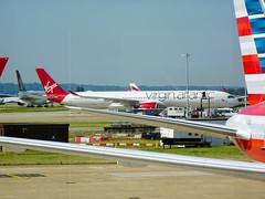 Virgin Atlantic Airways A350-1041, G-VLIB, named Lady Emmeline, MSN 507 (04/2022), as VS 135 London (LHR) - Orlando (MCO), Flight time: 8:16