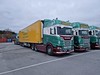 Scania's of HANSEN & JENSEN of HALDEN , Norway ,Friday 27th October 2023
