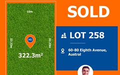 Lot 258, 60-80 Eighth Avenue, Austral NSW