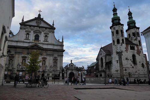 Cracovia (Polonia). Iglesias de San Pedro y San Pablo, y de San Andrés