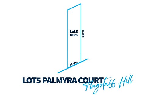 Lot 5, 1 Palmyra Court, Flagstaff Hill SA