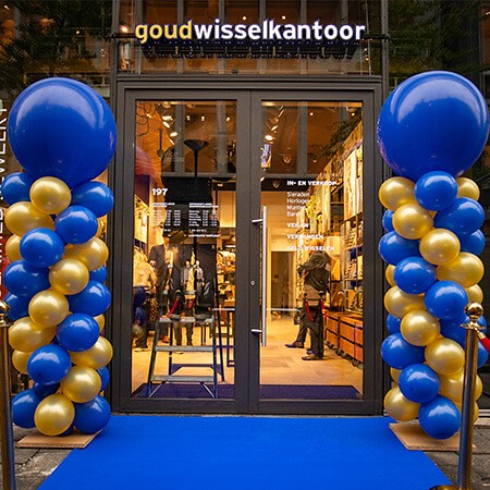 Ballonpilaar Opening Goudwisselkantoor Rotterdam