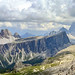 View  shot between Forcella Travenanzes and Rifugio Lagazuoi  (2700m, can be reached by cableway)