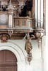 Saint-Mihiel, Meuse, abbaye Saint-Michel de Saint-Mihiel, organ, detail