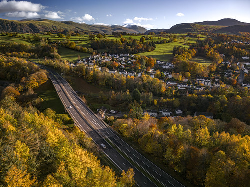 Autumn at Keswick, Lake District, UK